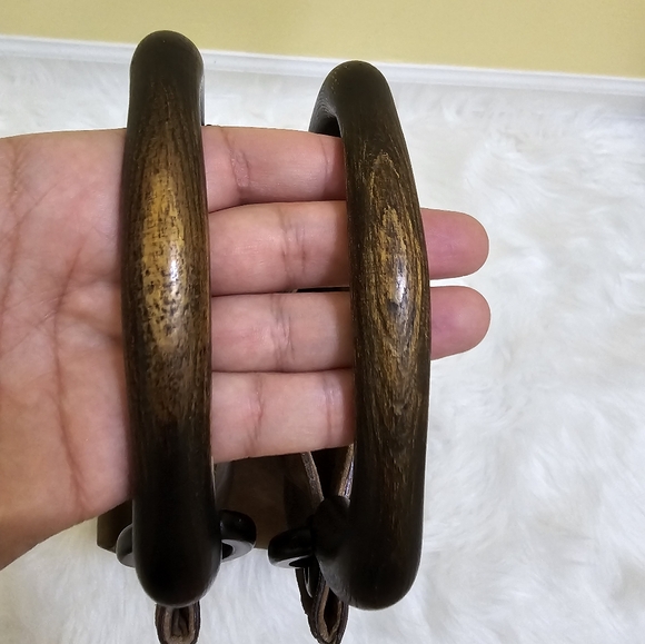 Authentic Gucci Hand Bag Bamboo Brown Suede Leather - Picture 17 of 17